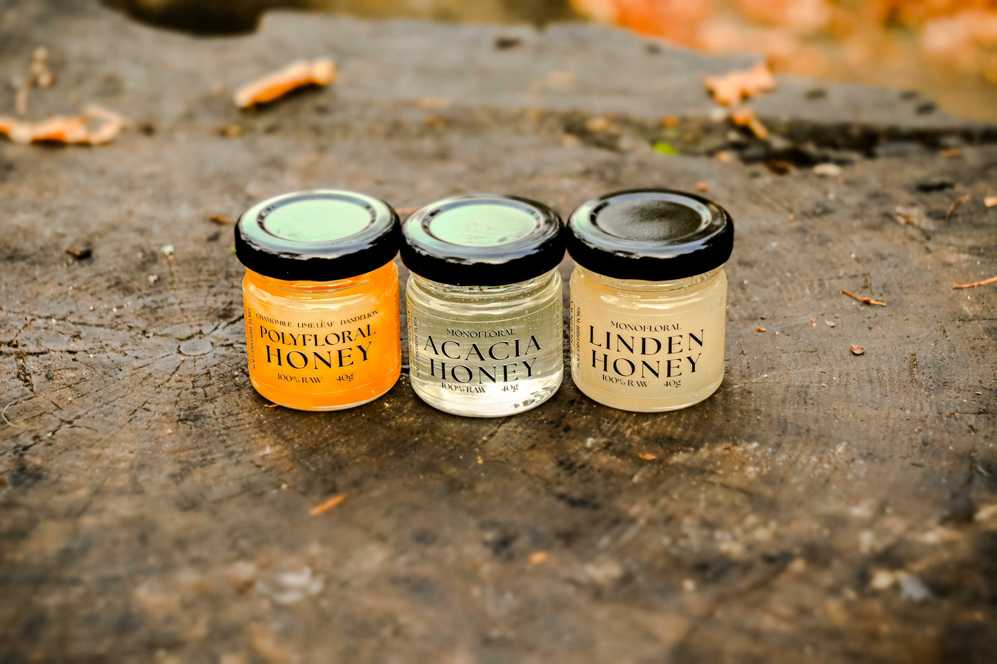 Special Raw Honey Taster Set